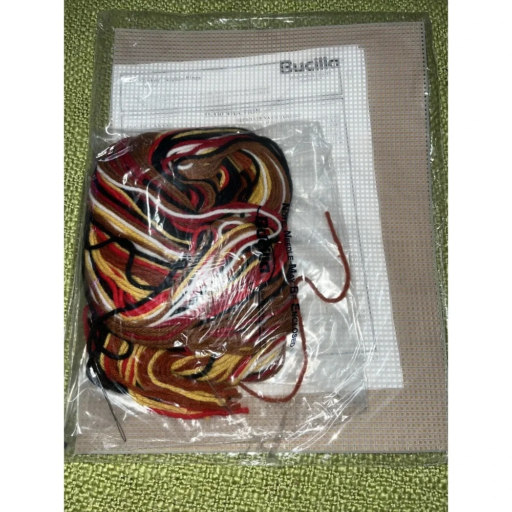 Bucilla Plastic Canvas Turkey Napkin Rings Kit 6115 - Set of 4‎